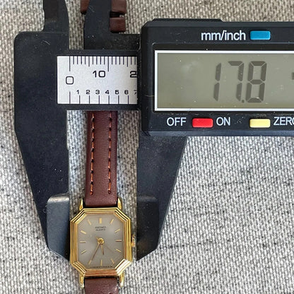 Reloj Seiko Mujer Año 1985 Compacto Vintage Caja Octogonal