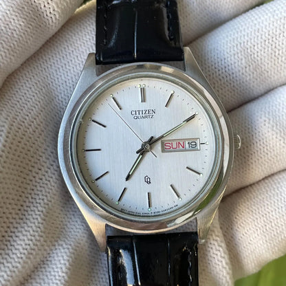 Reloj Citizen Vintage 1981 Hombre Day-date Minimalist