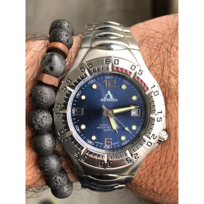 Reloj Amundsen Tipo Buceo Movimiento Japonés Hombre