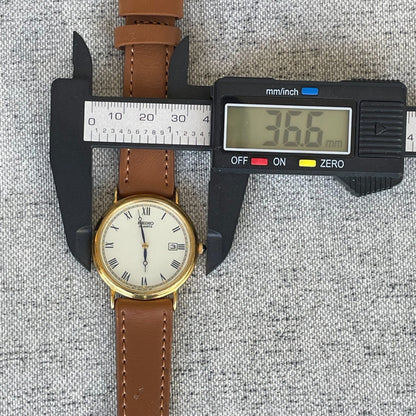 Reloj Seiko Hombre 1995 Vintage Núm. Romanos Y Agujas Azules