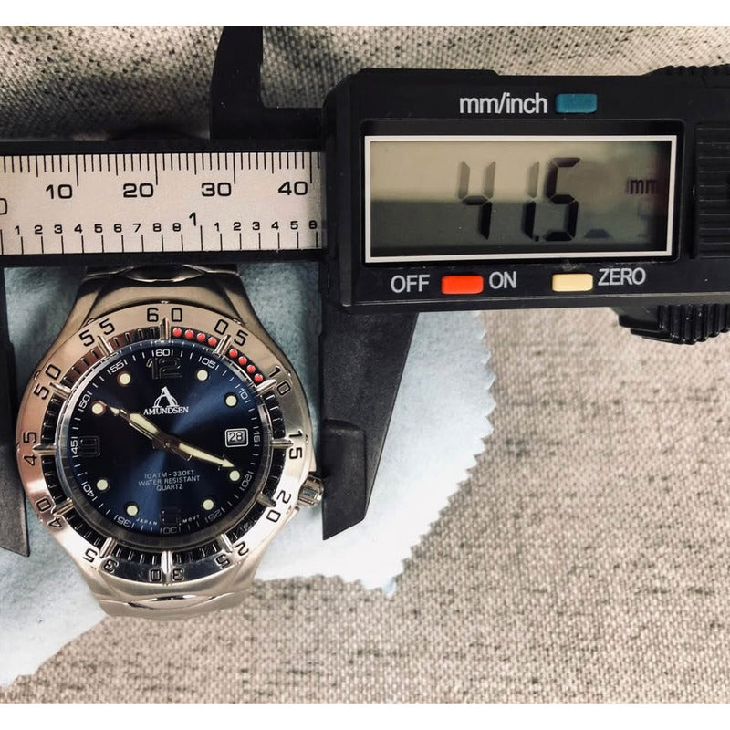 Reloj Amundsen Tipo Buceo Movimiento Japonés Hombre