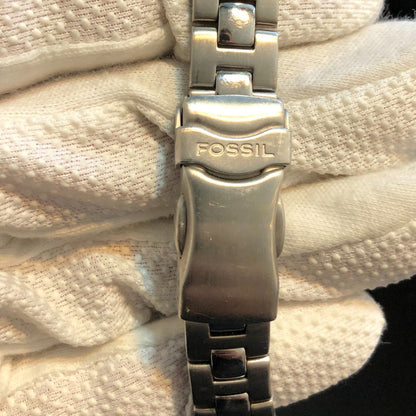 Reloj Fossil Mujer Año 2001 Blue Serie Sunburst Acero