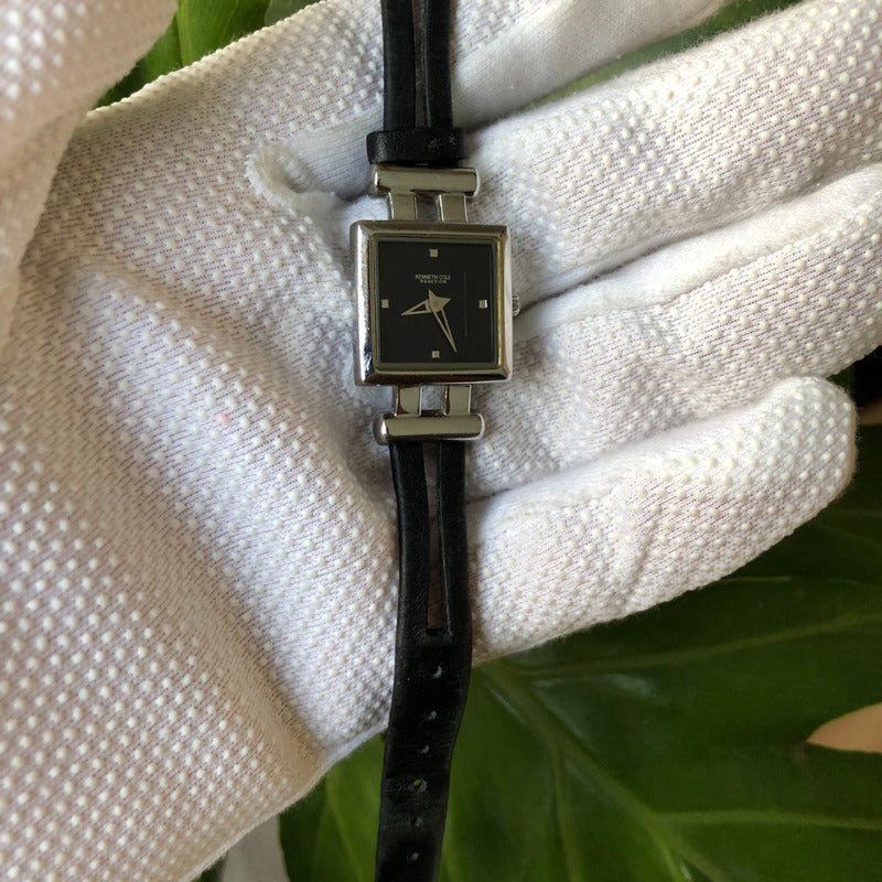 Reloj Kenneth Cole Mujer Año 2005 Caja Cuadrada Minimalista