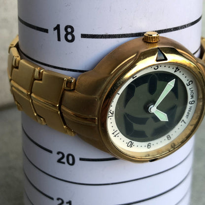 Reloj Louis Jourdan Hombre Cuarzo Ana/digital Vintage 1997 Dorado