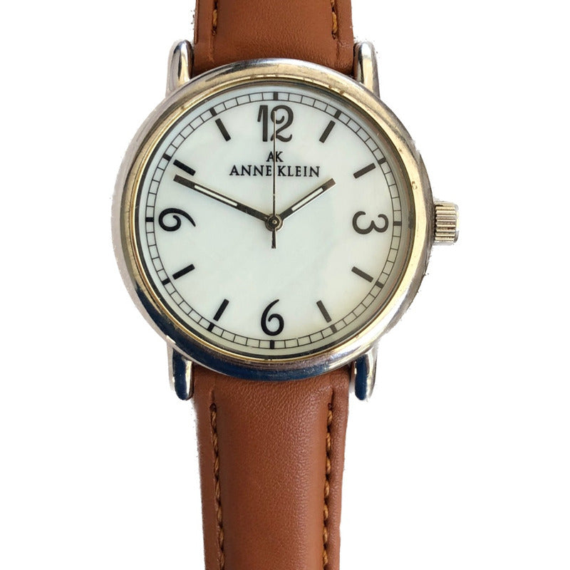 Reloj Anne Klein Nácar Mujer Año 2003 Transition Line Escaso