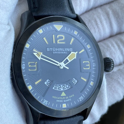 Reloj Stührling Hombre Cuarzo Años 2010s Xl 50mm Técnico