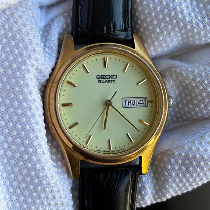 Reloj Seiko Hombre Vintage 1994 Dial Fosforescente Raro 7n43