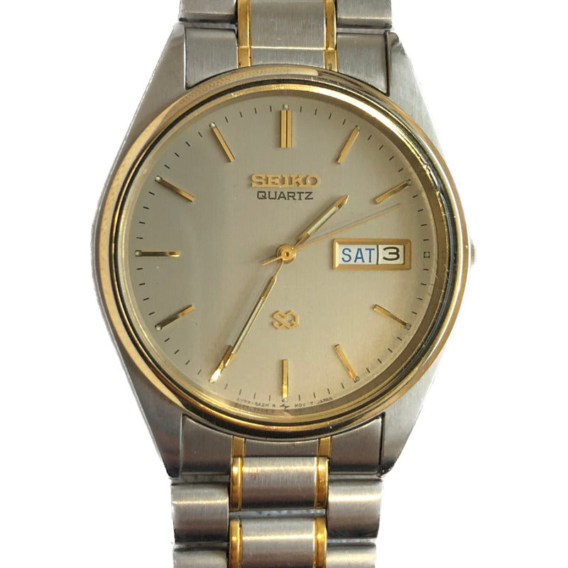 Reloj Seiko Hombre Vintage Año 1997 Two Tone Día-fecha Raro