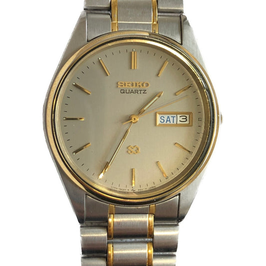 Reloj Seiko Hombre Vintage Año 1997 Two Tone Día-fecha Raro