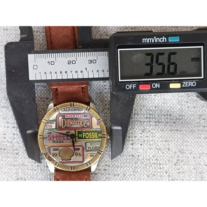 Reloj Fossil 1996 Shell Oil Company California Hombre