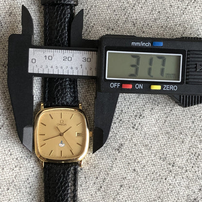 Reloj Omega Hombre Vintage 1991 De Ville Sirte Oil Oro 20mic