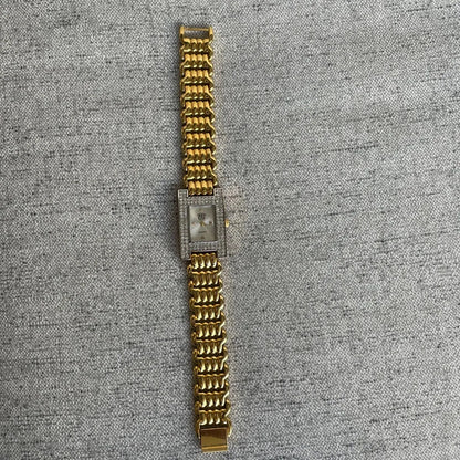 Reloj Joya Elizabeth Taylor Mujer Pavé Años 2000s Cristales