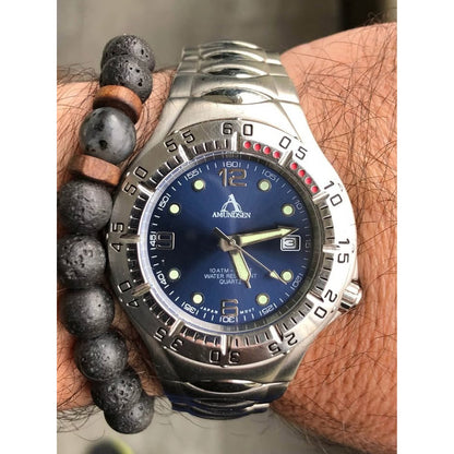 Reloj Amundsen Tipo Buceo Movimiento Japonés Hombre