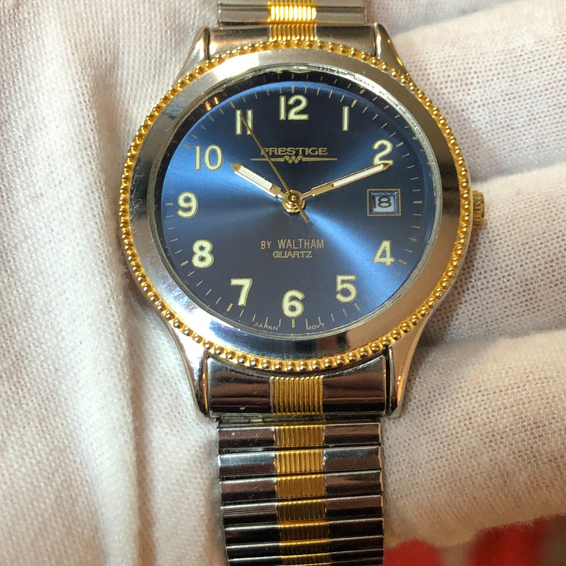 Reloj Prestige By Waltham Máquina Japonesa 80´s Con Caja Original