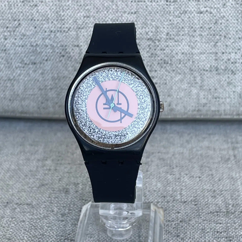 Reloj Swatch Hombre 1987 Mackintosh Gb116 Artegráfico Raro