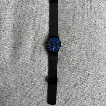 Skagen Danés Hombre Titanium 2004 Ultra Liviano Delgado Leer