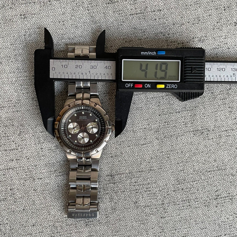 Guess Raro Reloj Guess Hombre Vintage 1999 Multifunción Daytona Style Raro – Don Crono
