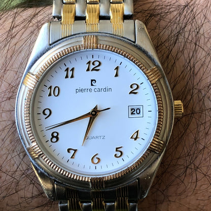 Reloj Pierre Cardin Hombre 1995 Two-tone Correa Expandible