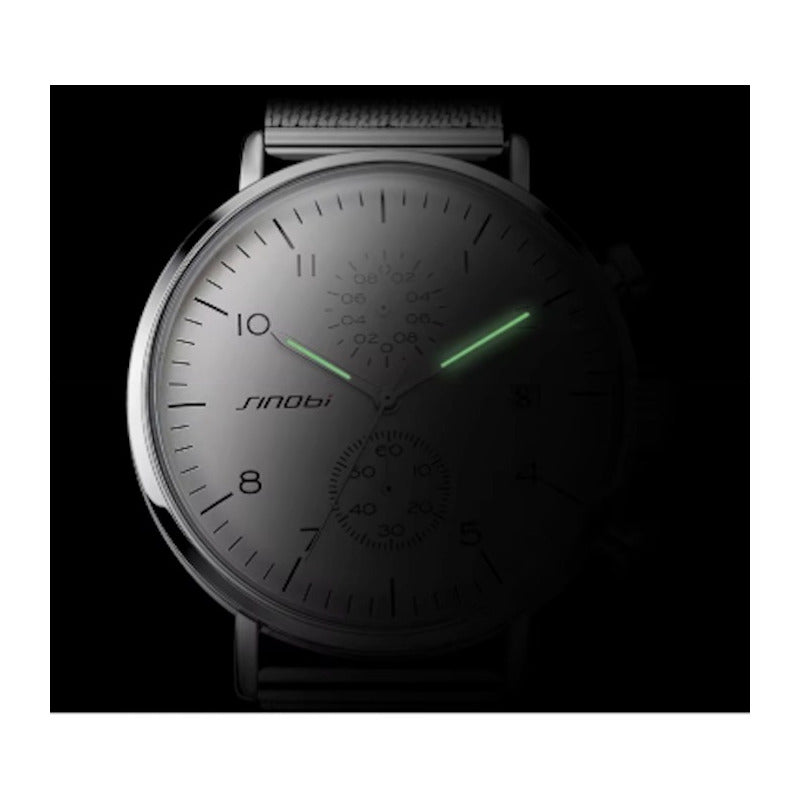 Reloj Sinobi Pulsera Acero Inoxidable Hombre