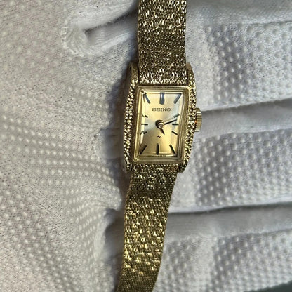 Reloj Seiko Mujer Mecánico Año 1967 Diseño Joya Integrado