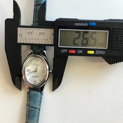 Reloj De Plata 925 Ecclissi Mujer Dial Madreperla Año 2004