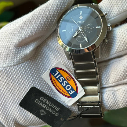 Reloj Fossil Flynn FS4530 Nuevo Hombre Diamond Año 2013 Descontinuado 48mm