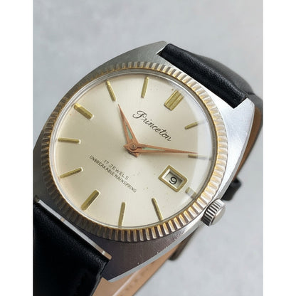 Reloj Princeton Hombre Vintage 1968 Mecánico Con Calendario
