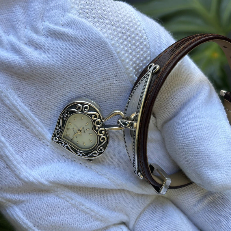 Reloj Pulsera Plata Auténtica Ecclissi 2004 Mujer Madreperla