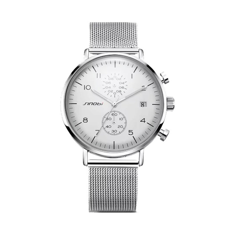 Reloj Sinobi Pulsera Acero Inoxidable Hombre
