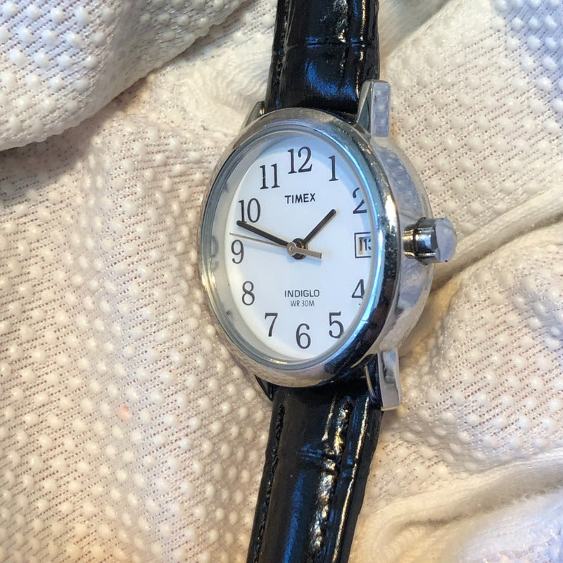 Reloj Timex Mujer 2008 Indiglo Fecha Correa Nueva Easyreader