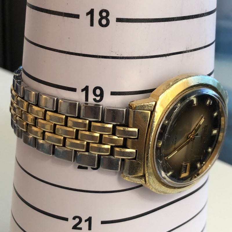 Reloj Seiko Hombre Año 1976 Ahumado 17 Jewels Automático