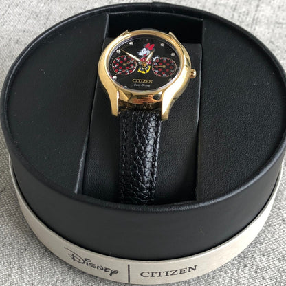 Reloj Citizen Mujer Ecodrive Año 2019 Minnie Mouse Dorado
