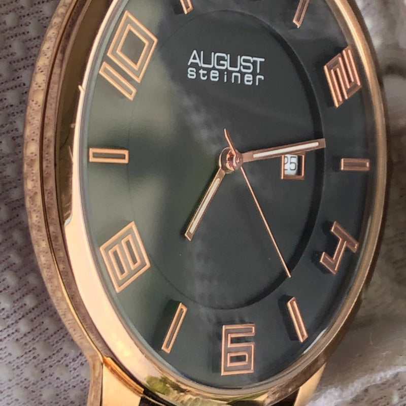 Reloj August Steiner Hombre Año 2015 Caja 42mm Máquina Suiza