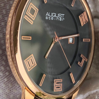 Reloj August Steiner Hombre Año 2015 Caja 42mm Máquina Suiza