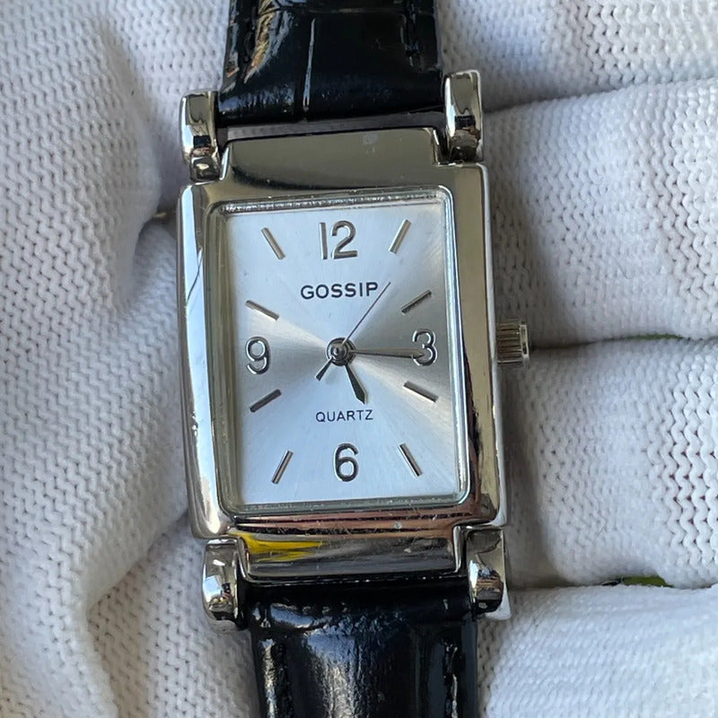 Reloj Gossip Mujer Año 2003 Cuarzo Japonés Rectangular