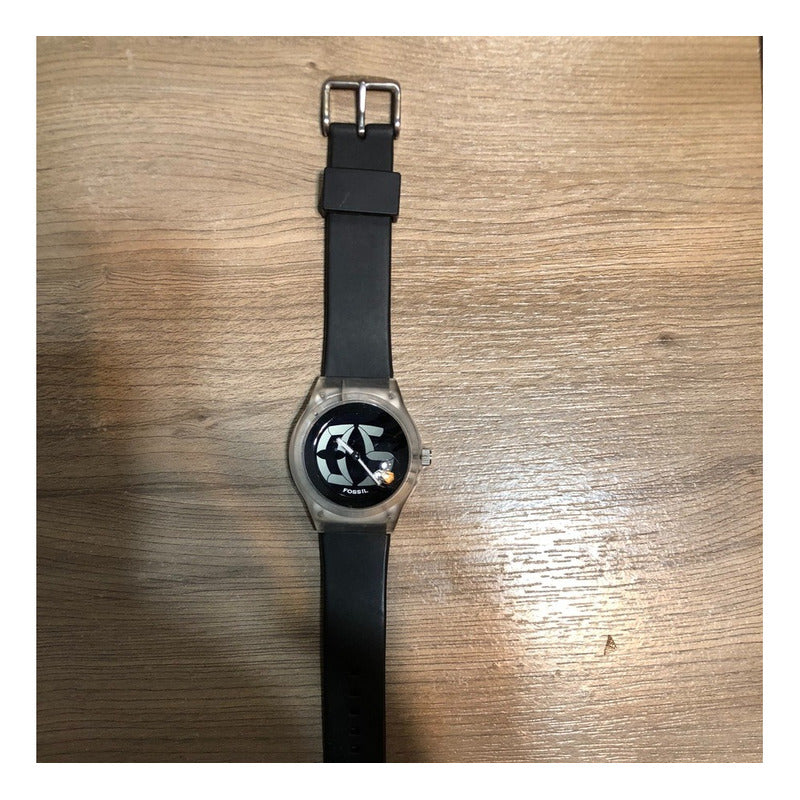 Reloj Fossil Bigtic Hombre Escasísimo Translúcido Año 2003