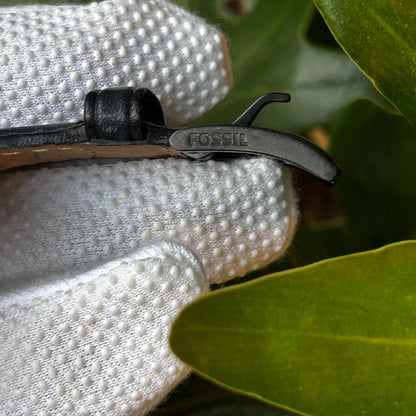 Reloj Fossil Hombre Año 2015 Grant Ícono Azul Descatalogado