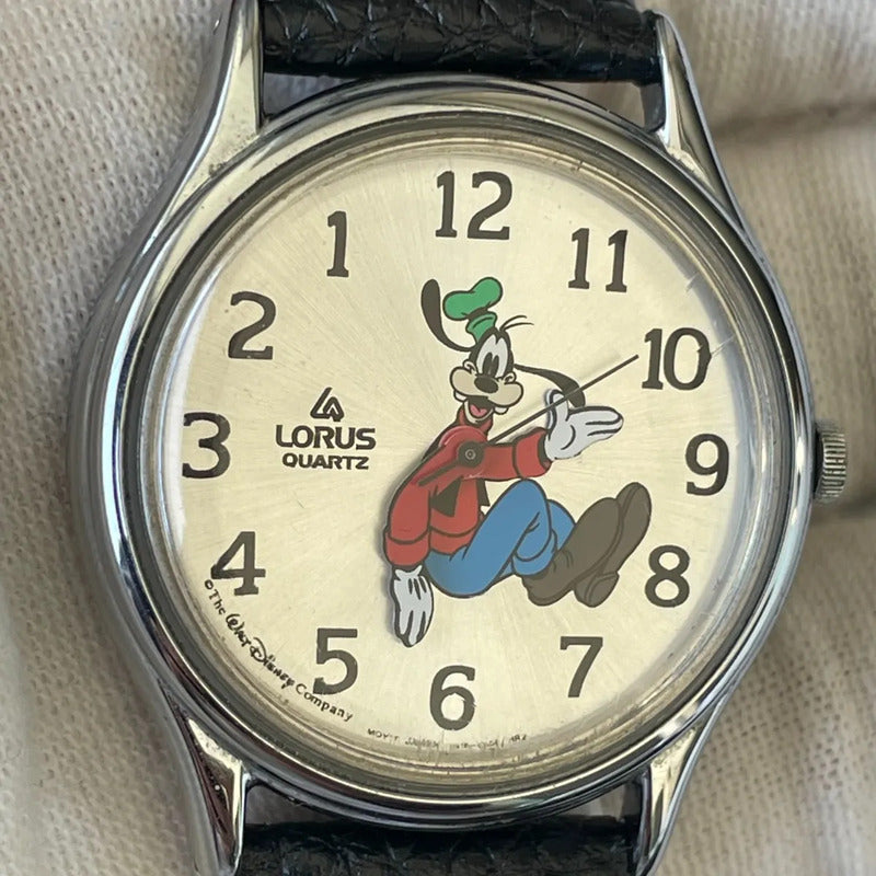 Reloj Lorus By Seiko Goofy 80´s Hombre Movi. Inverso Raro