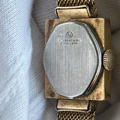 Reloj Villard Mujer A Cuerda Vintage Año 1959 Cuadrado Suizo