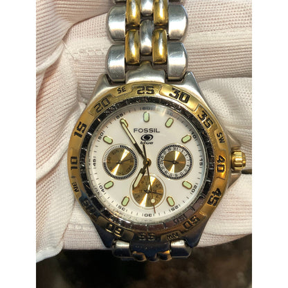 Reloj Fossil Hombre Vintage Fines 90s Línea Blue