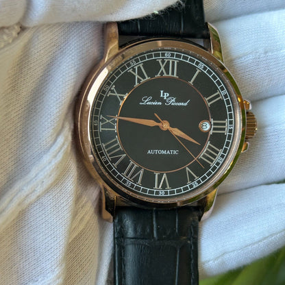 Reloj Lucien Piccard Hombre Automático 2013 Raro Transparente