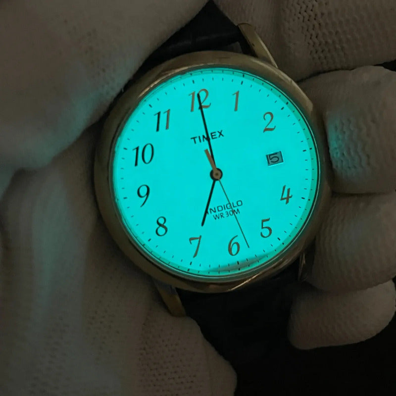 Timex Easy Reader Classics Hombre 2000s Indiglo Estilo Ejecutivo