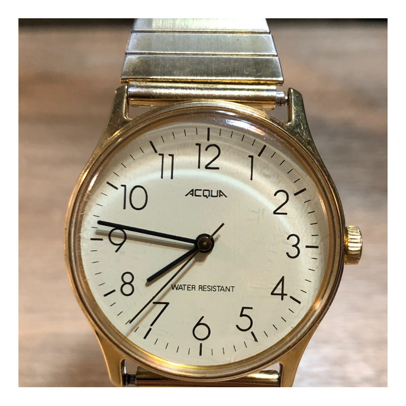 Reloj Acqua By Timex A Cuerda Hombre Funciona Perfecto 90s