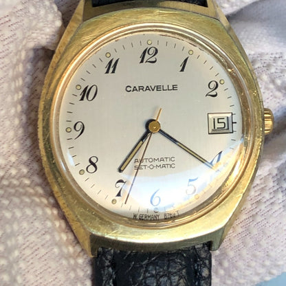Reloj Caravelle by Bulova Hombre 1973 Automático Alemania Occidental