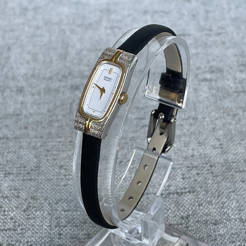 Reloj Seiko Mujer Vintage 1982 Rectangular Ultradelgado
