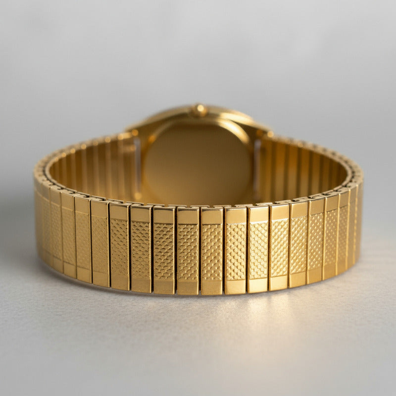 Reloj Details Hombre Año 2003 Dial Sunburst Correa Expandible