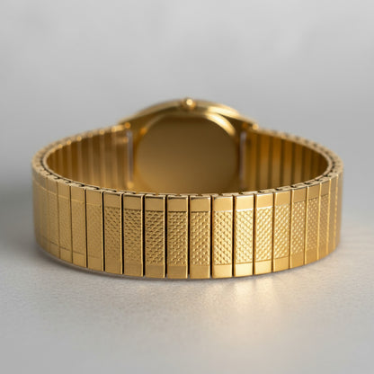 Reloj Details Hombre Año 2003 Dial Sunburst Correa Expandible