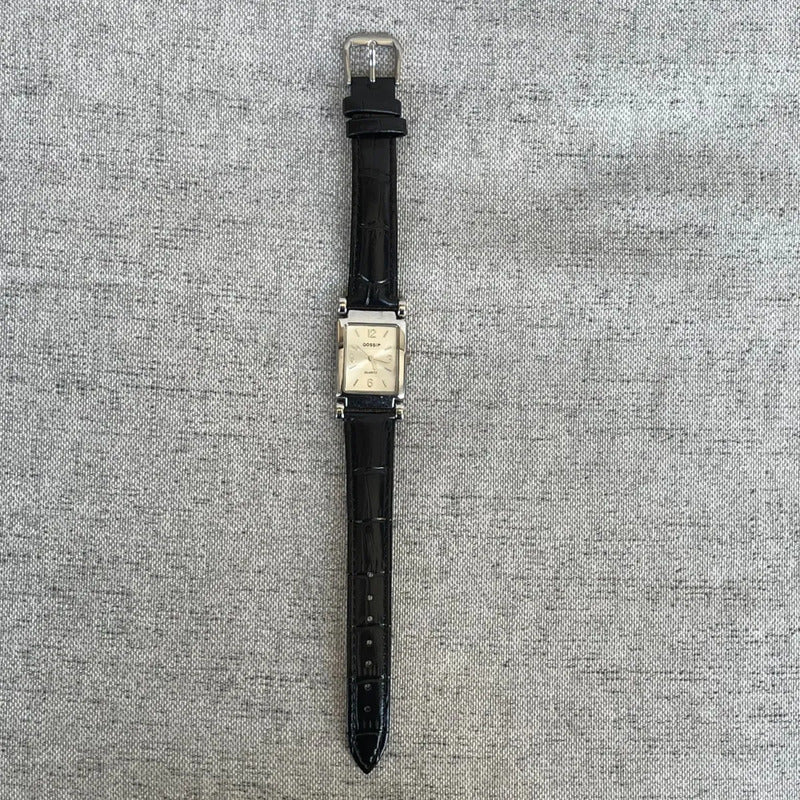 Reloj Gossip Mujer Año 2003 Cuarzo Japonés Rectangular