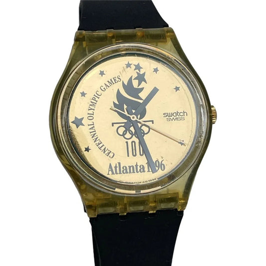 Reloj Swatch Atlanta Hombre 1994 Gz136 Olímpico100años Suizo