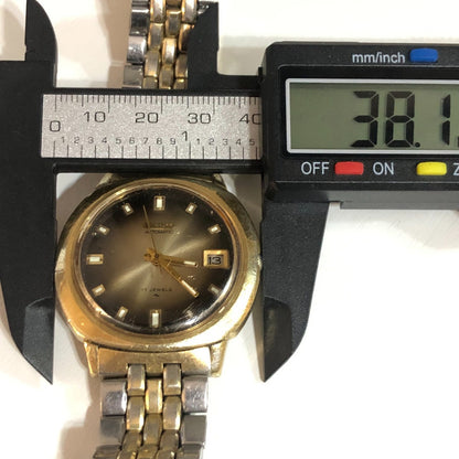 Reloj Seiko Hombre Año 1976 Ahumado 17 Jewels Automático